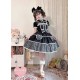 Good Night Mie Mie Three-Tier Polka Dot Blouse and JSK(Pre-Order/2 Colours/Full Payment Without Shipping)